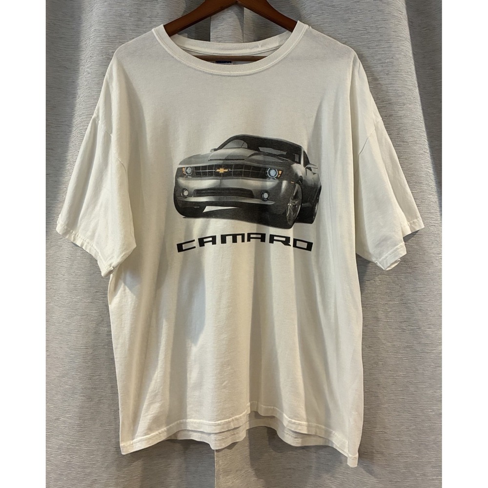 Camaro Gildan Tag‎ T-Shirt Size XL Muscle Car Y2K